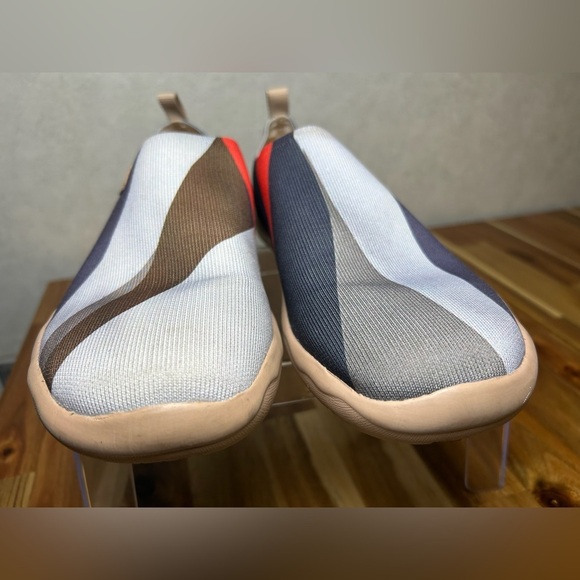 UIN Long Journey Casual Pull On Knitted Outdoor Ergonomic Lightweight Shoes Sz10 main image 12